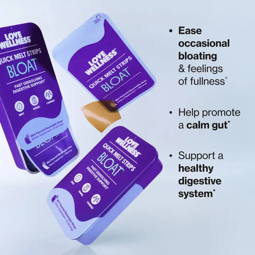 Bloat* Quick Melt Strips - 1 Pack