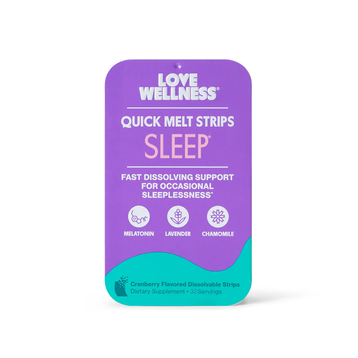 Sleep* Quick Melt Strips - 1 Pack