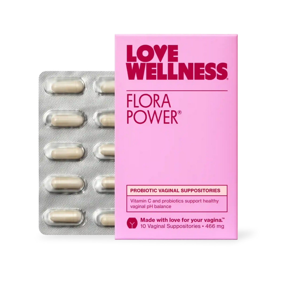 Flora Power® Vaginal Probiotic Suppositories