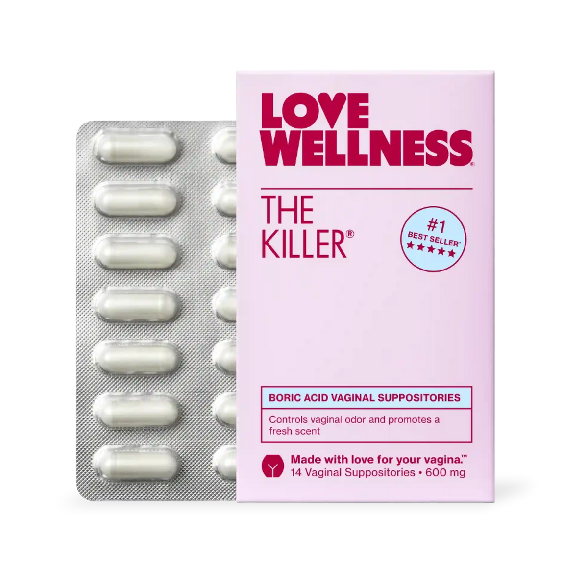 The Killer® Boric Acid Suppositories
