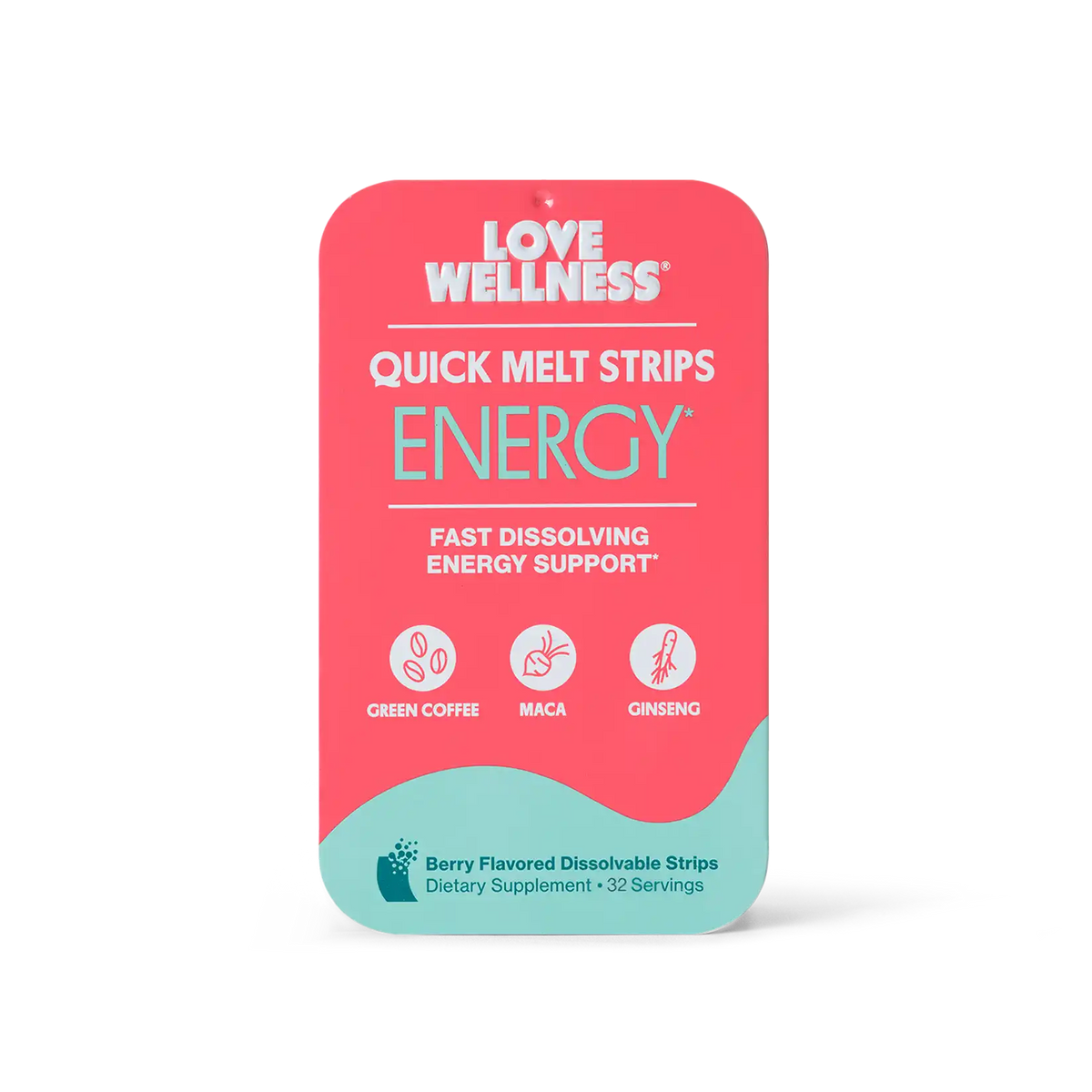 Energy* Quick Melt Strips - 1 Pack